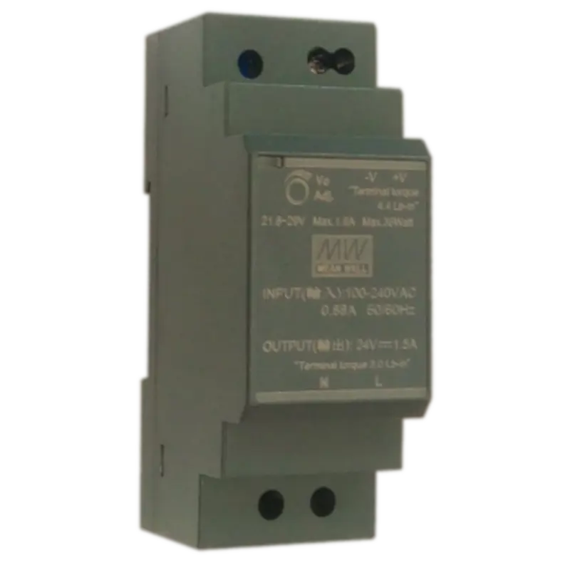 Power Supply 230 VAC with output 24 VDC / 1.5 A 