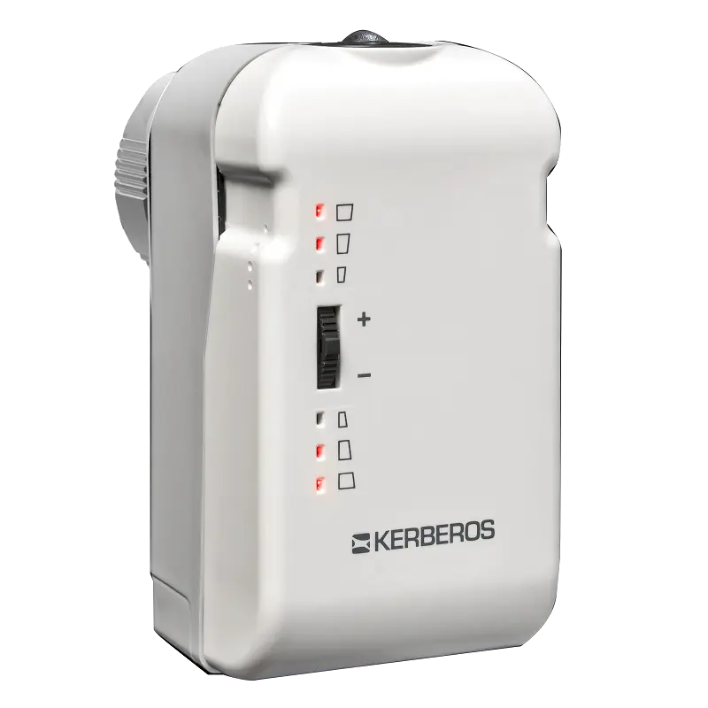 Wireless actuator for thermostatic valves