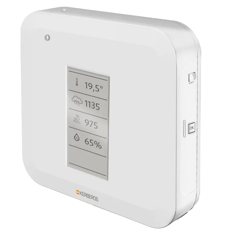 Sensore ModBUS per la misura della CO2 indiretta e della Qualità dell'Aria