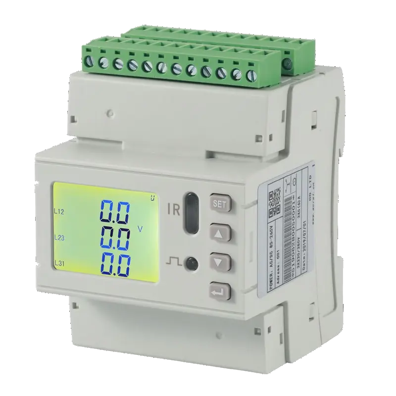 Multi-channel Power Meter comprising 4 groups of 3 CTs of 100 A
