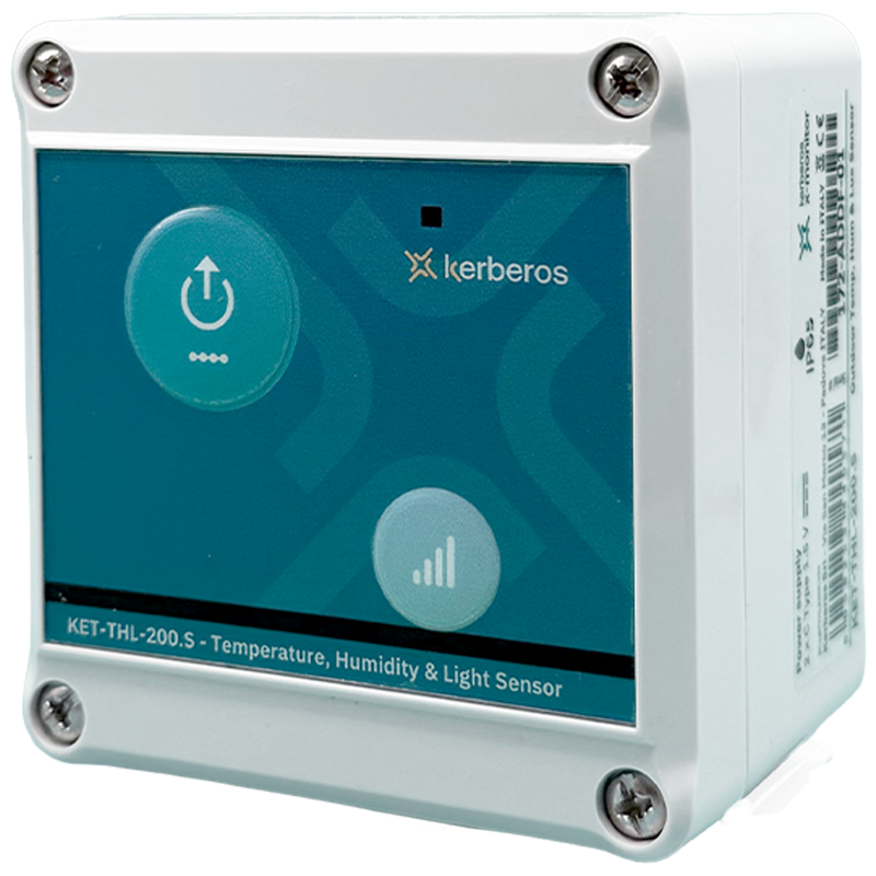 Sensore wireless amplificato di Temperatura, Umidità e Luce per esterno 
