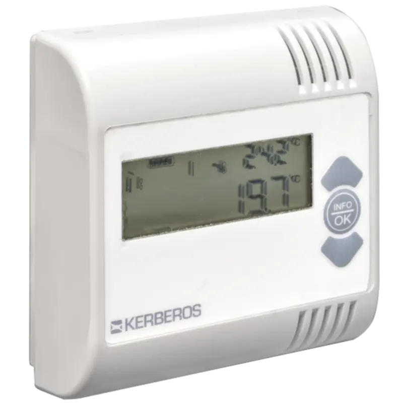 Termostato wireless a batteria (batterie incluse)